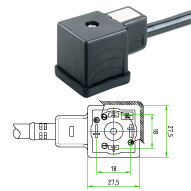 HTP帶注塑帶電纜連接器