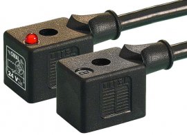OMAL B型注塑電磁閥連接器